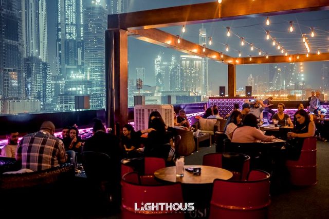 Rooftop bar Dubai