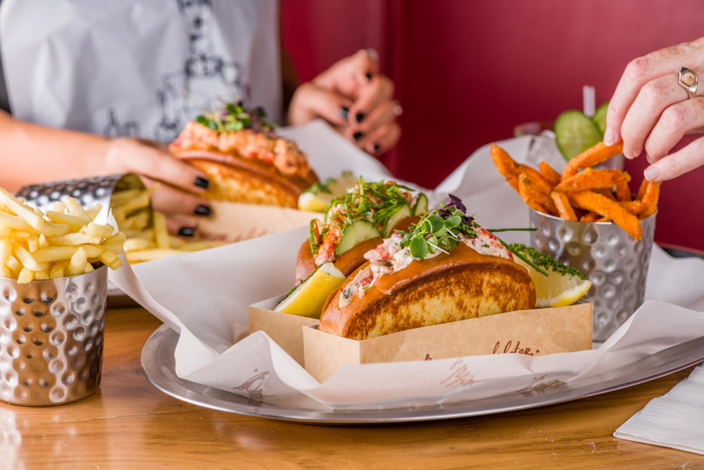 The Original Lobster Roll at Burger and Lobster Dubai