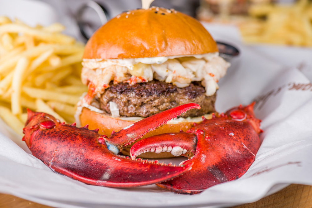 Burgers at Burger and Lobster Dubai