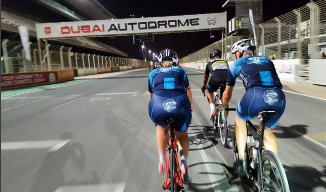 cycling tracks in dubai - dubai autodrome