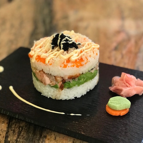 Sushi doughnuts in Dubai at Yakitate Japanese Boutique Bakery & Cafe