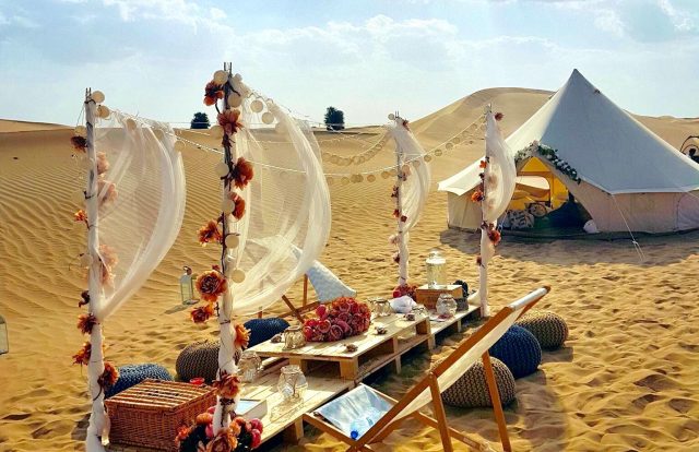 dubai adventure bucket list - Arabian glamping