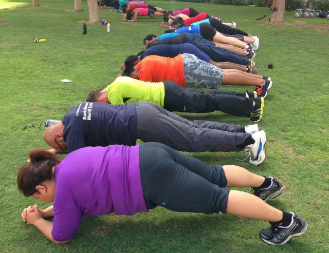 outdoor bootcamps in dubai universal fitness Cropped