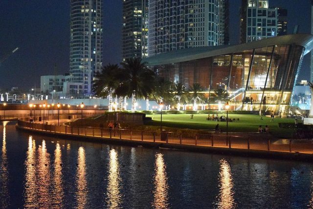 things to do in downtown dubai - bike around burj park