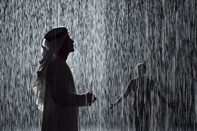 things to do in uae - adventures in uae - rain room sharjah